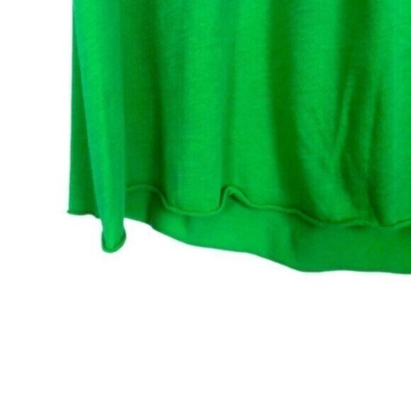 J. Crew | Women's Green Sleeveless V-Neck Jersey Knit Top Size Small - Picture 4 of 7